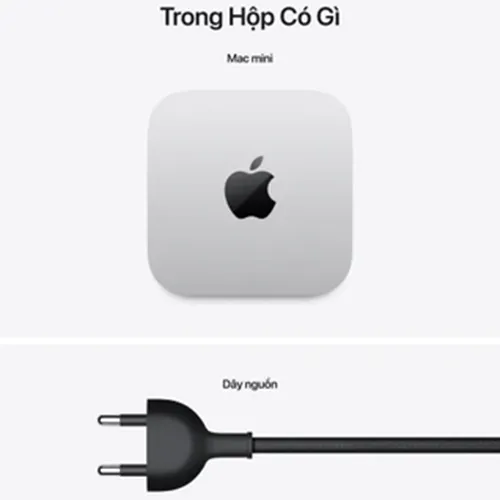 Mac Mini M4 2024 10-core CPU 10-core GPU 16GB 256GB Chính hãng Apple Việt Nam